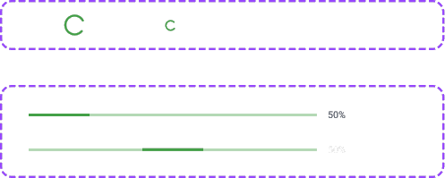 Loader and spinner component